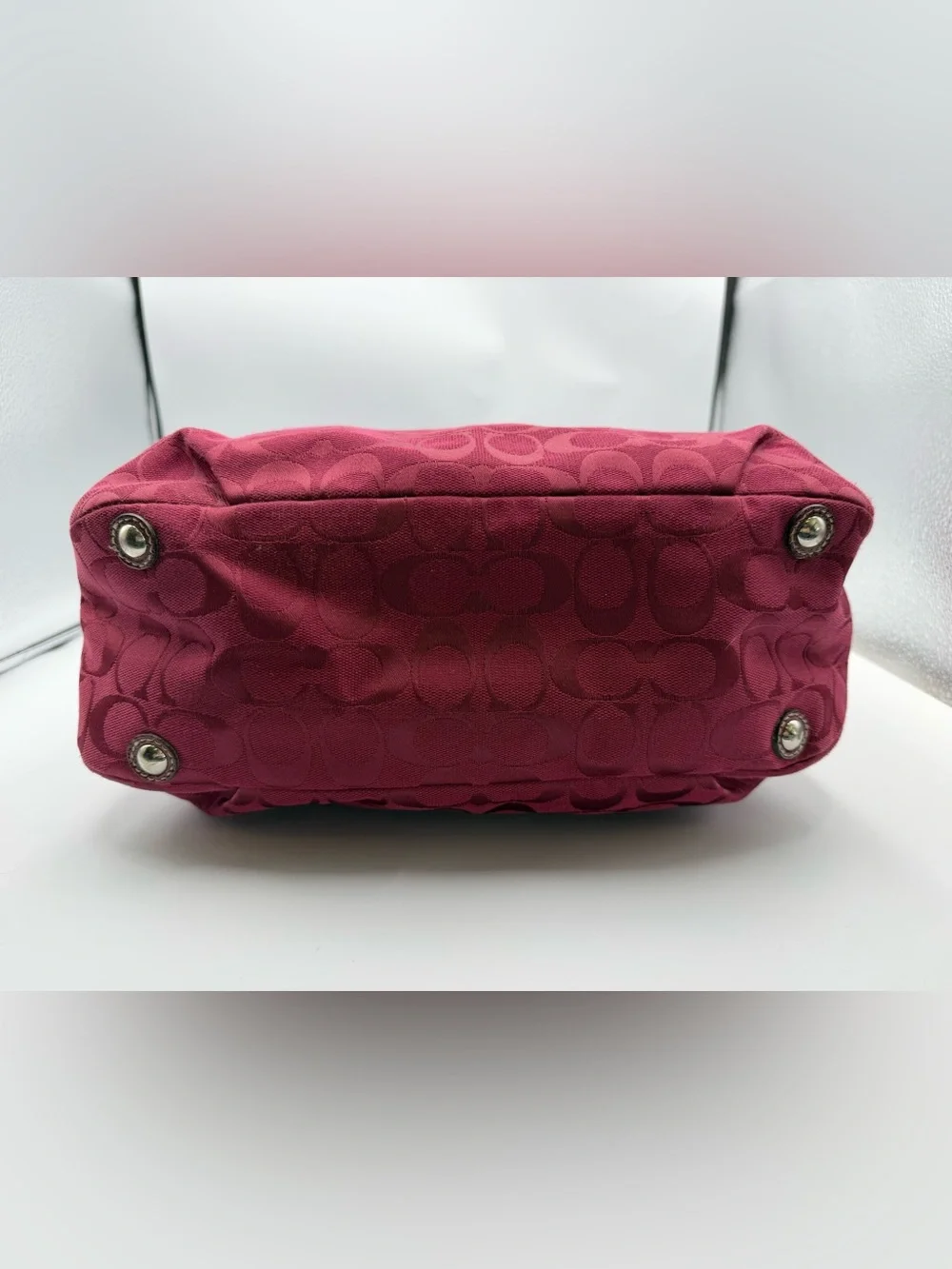 Coach Soho Signature Jacquard Tote Bag (Style F17401) Vintage Y2K